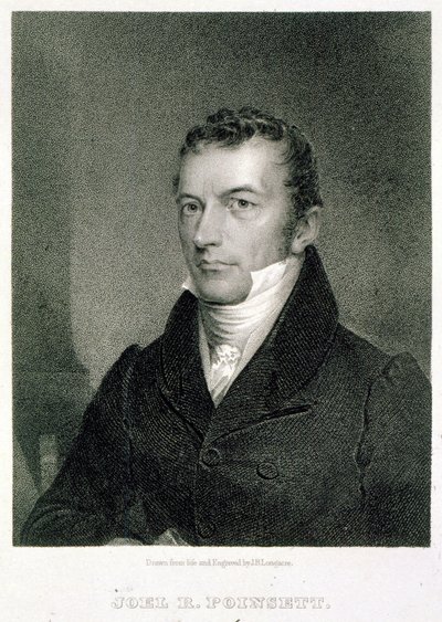 Joel Roberts Poinsett by James Barton Longacre